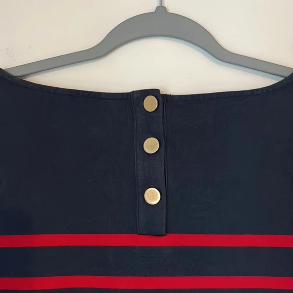 Brooks Brothers Red Fleece Navy & Red Striped Dress Size XL - Picture 5 of 5